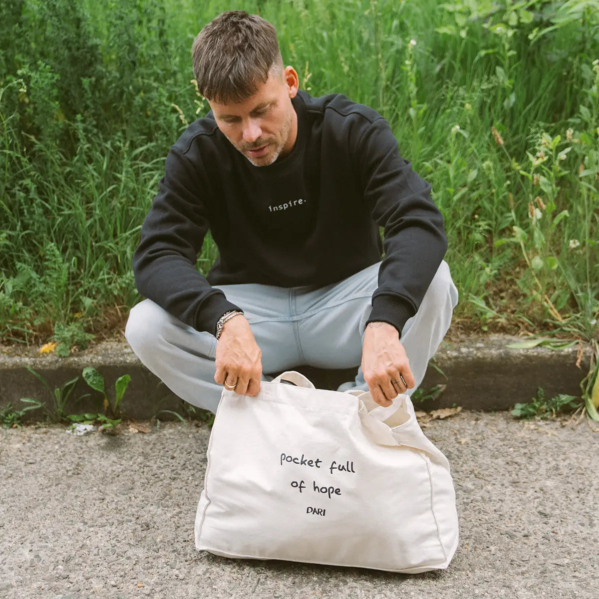 Pocket Full Of Hope Shopper Bag